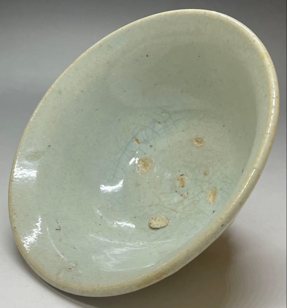 李朝　官窯手　南宋　堅手茶碗　茶道具　Y88
