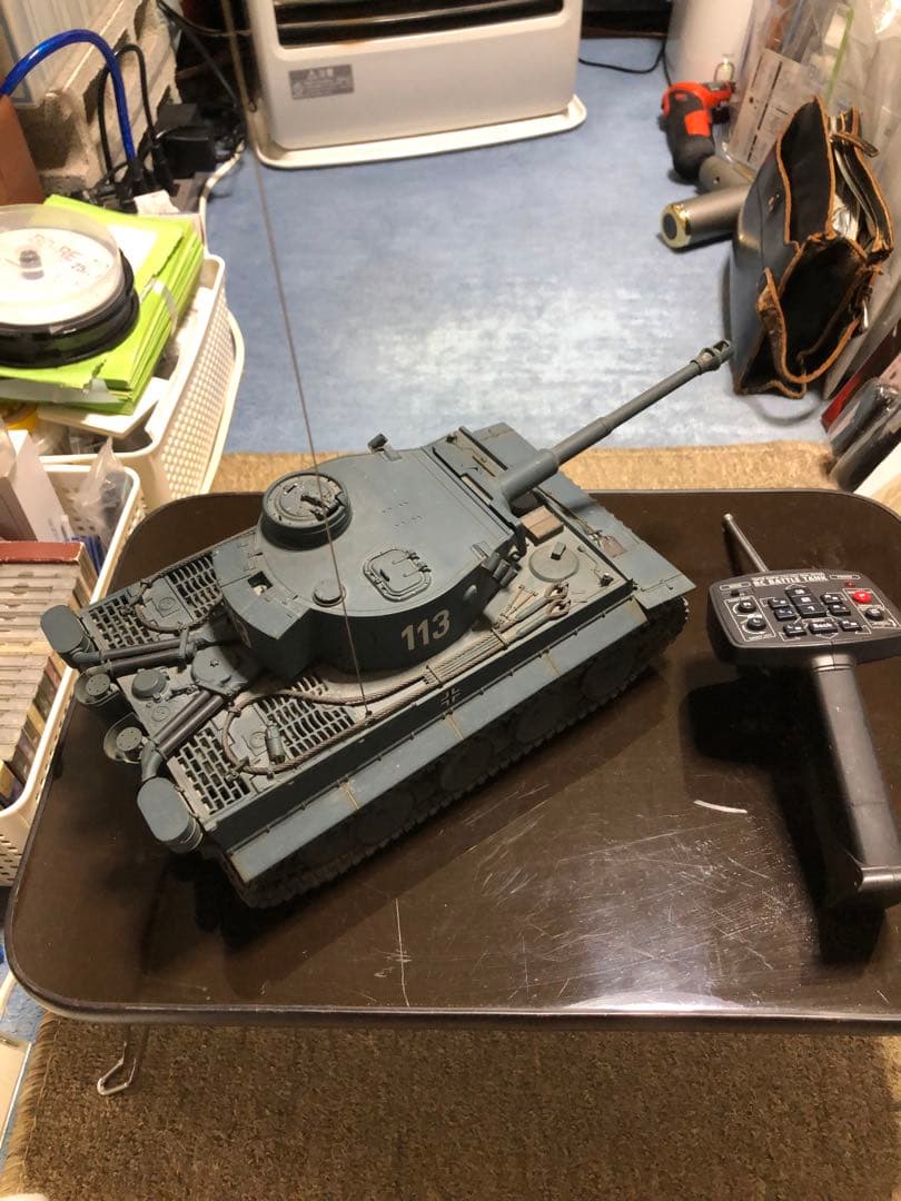 1/24戦車モデル グレー 113
