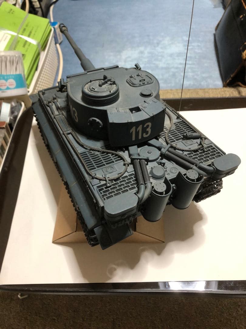 1/24戦車モデル グレー 113
