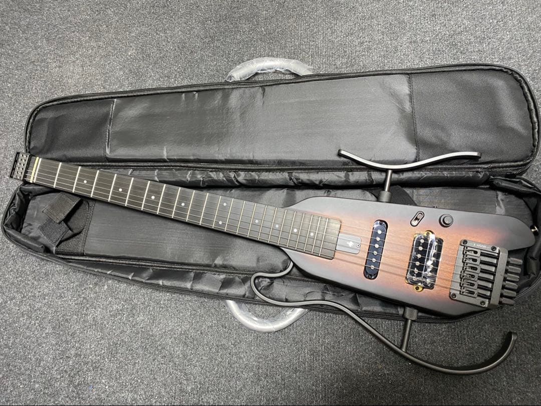 DONNER HUSH-Xトラベルギター/マホガニーボディ/アルニコVほぼ未使用