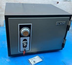 ACE STL-S 耐火金庫　JIS S 1037 扉付き耐火庫　鍵付き