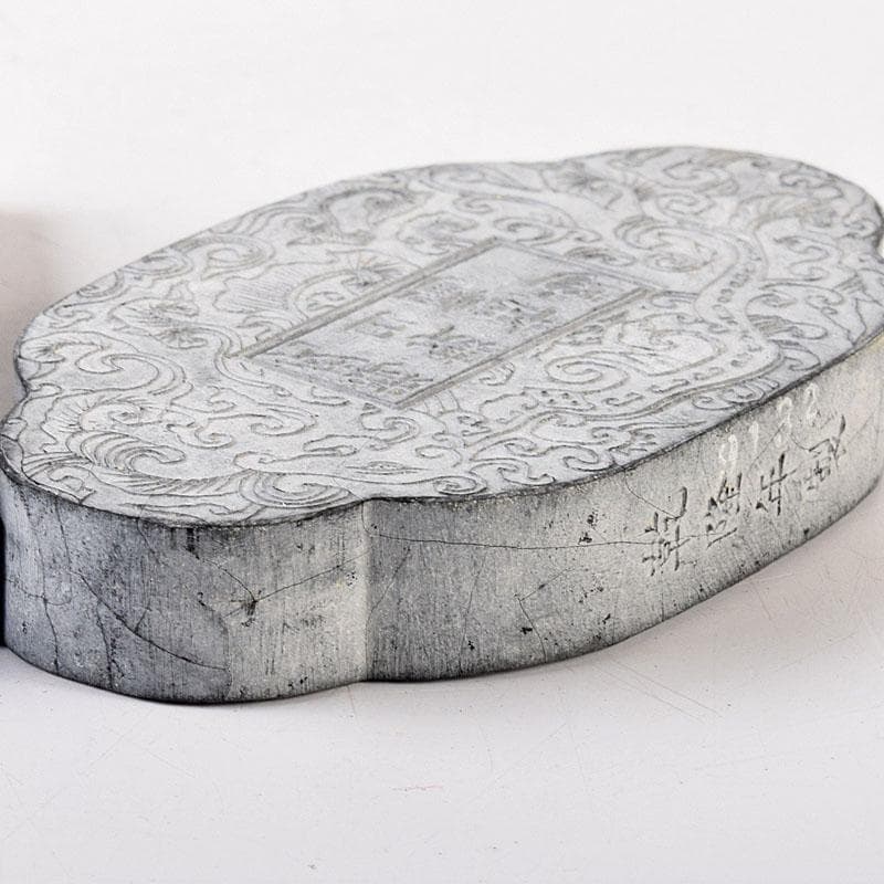 中国　書道具　徽州休城胡開文製　敬勝斎蔵墨など　古墨　徽墨　4点　V　R8051