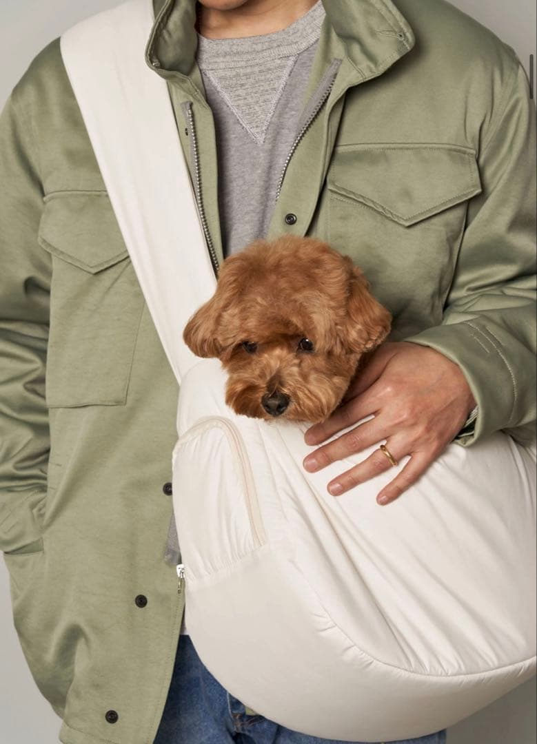 small stuff スリングバッグ ホワイト　M