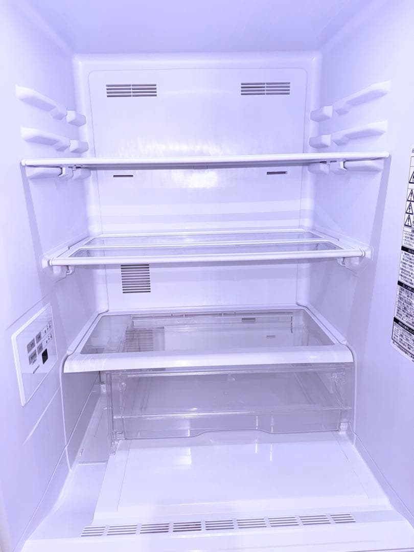 Panasonic スリム冷凍冷蔵庫 NR-C343CL-W（ホワイト）　左開き