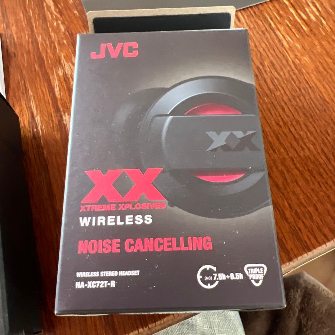 JVC HA-XC72T-R ワイヤレスイヤフォン　未使用品