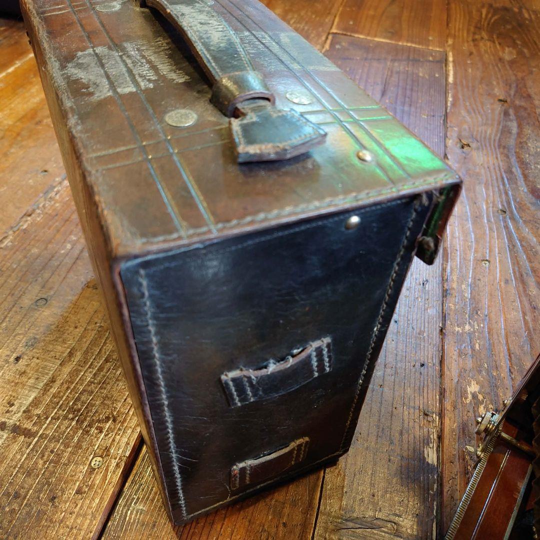 R.Konishi 木製 大判カメラ 蛇腹カメラ シャッター レンズ 三脚