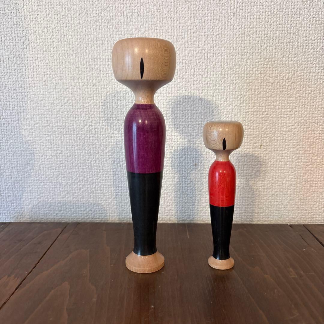 コゲスンボコ社 BEAMS×fennica ラグビーこけし2体セット