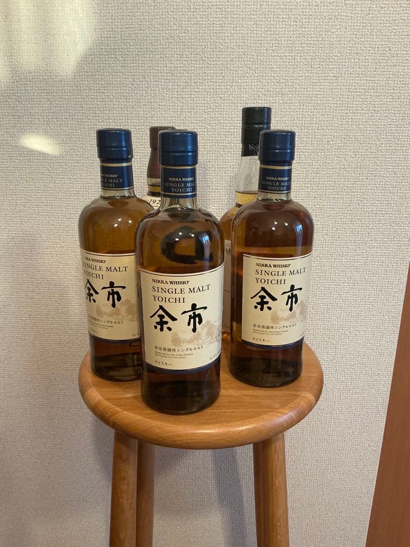 山崎・余市・イチローズモルト5本セット