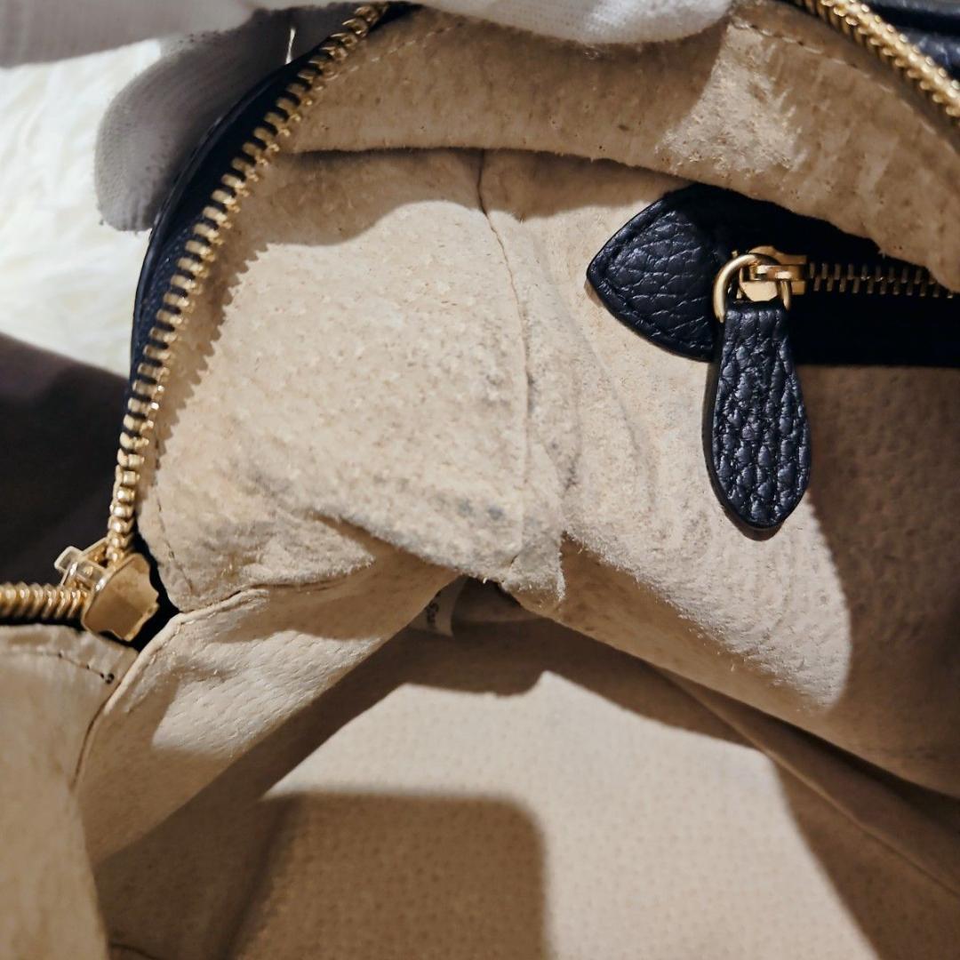 美品 J&M DAVIDSON ミニミア ハンドバッグ ミニボストン 鍵付き