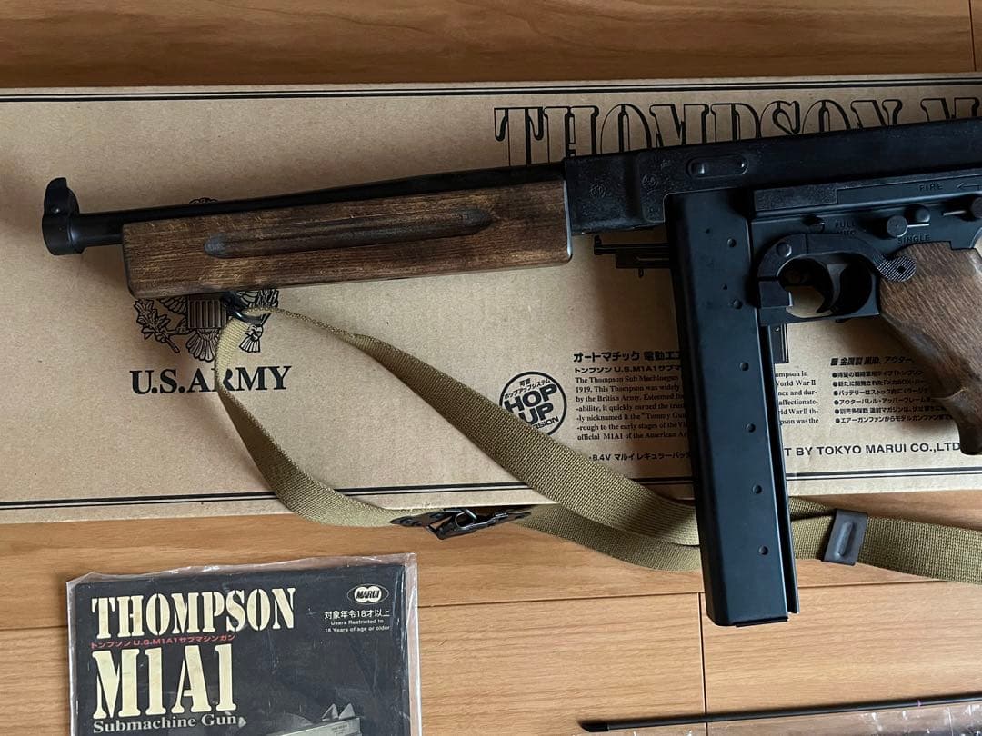 東京マルイ トンプソン ブローバック 木製ストック