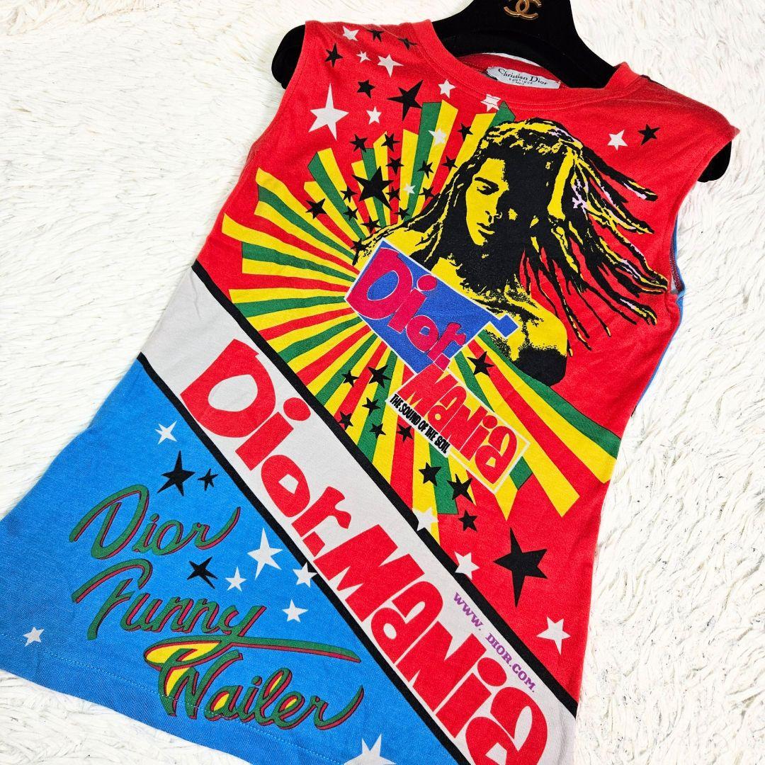 ディオール Dior Mania ノースリーブ カットソー Galliano期