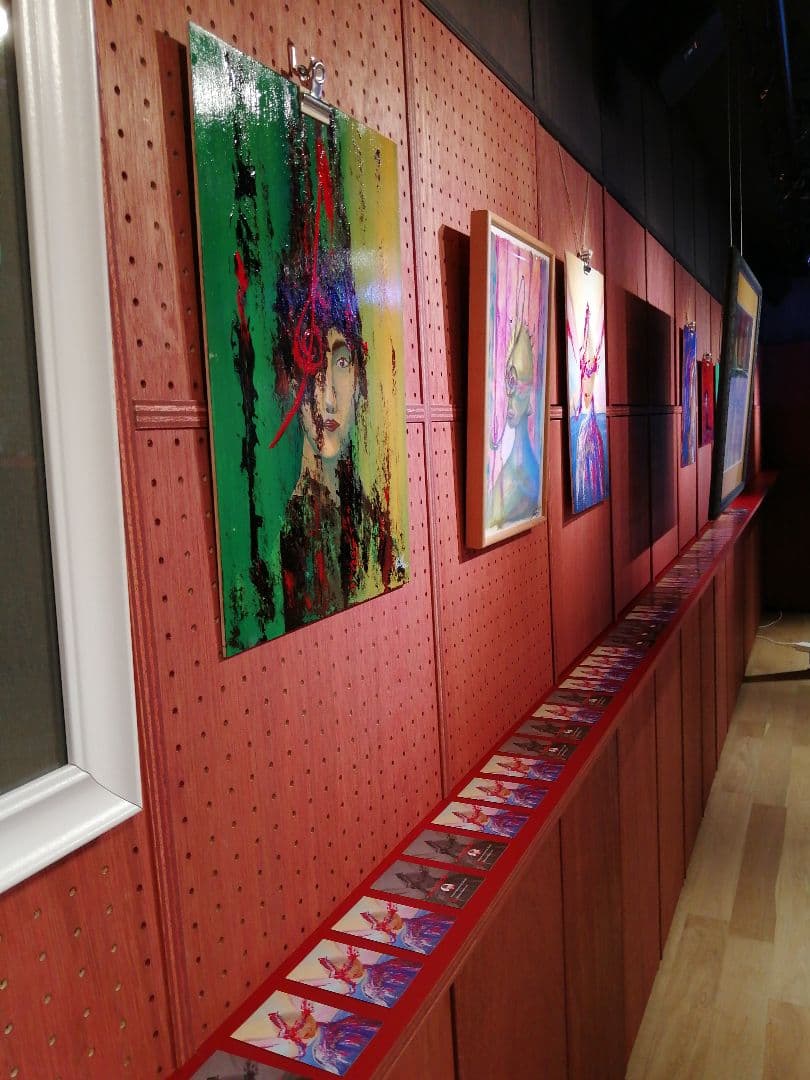 オリジナル自作絵 絵画 sawatari_doodles【Trumpet】