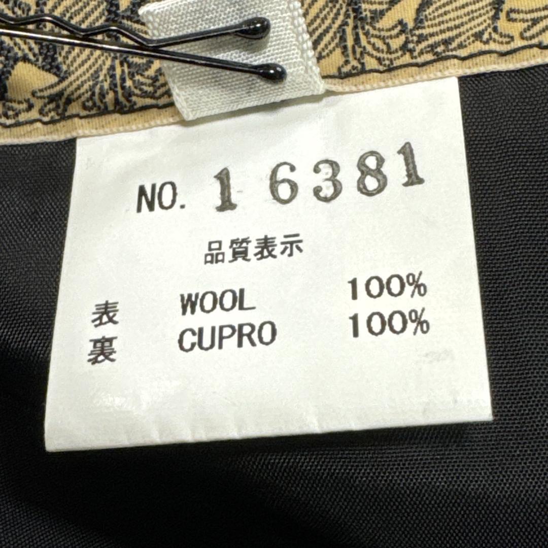 クリストファーネメス NEMETH ウールギャバジン トラウザーズ 立体パンツM