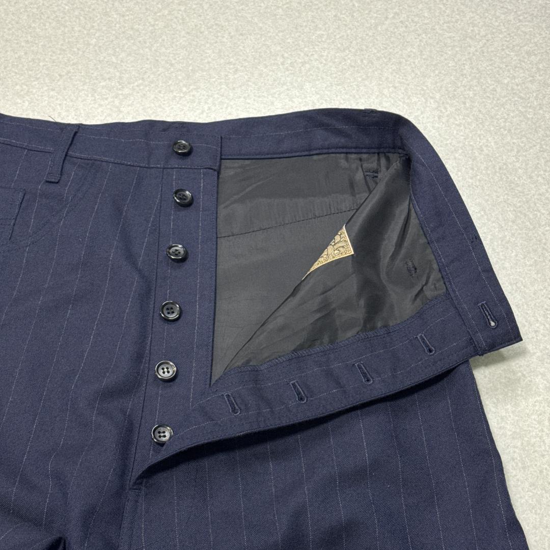 クリストファーネメス NEMETH ウールギャバジン トラウザーズ 立体パンツM