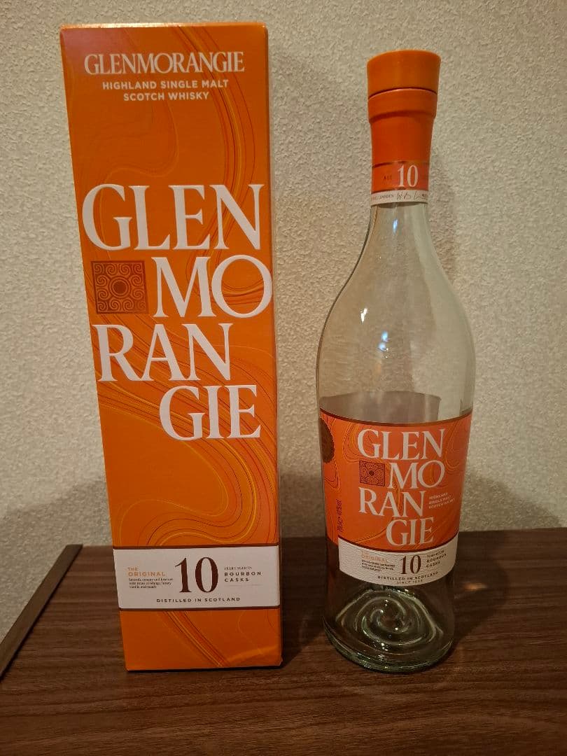 【空ビン】GLENMORANGIE 10年 スコッチウイスキー 700ml