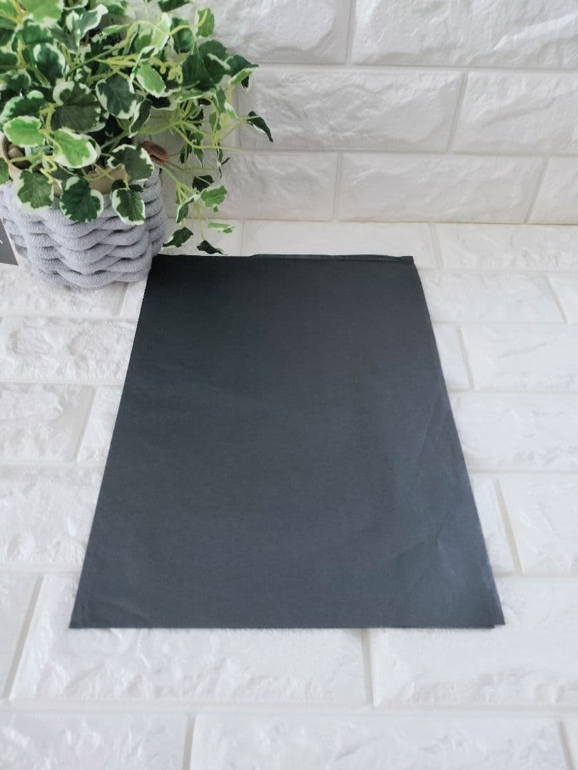 No.⑬　ラッピングペーパー　無地5色×各10枚　計50枚　むらさき系