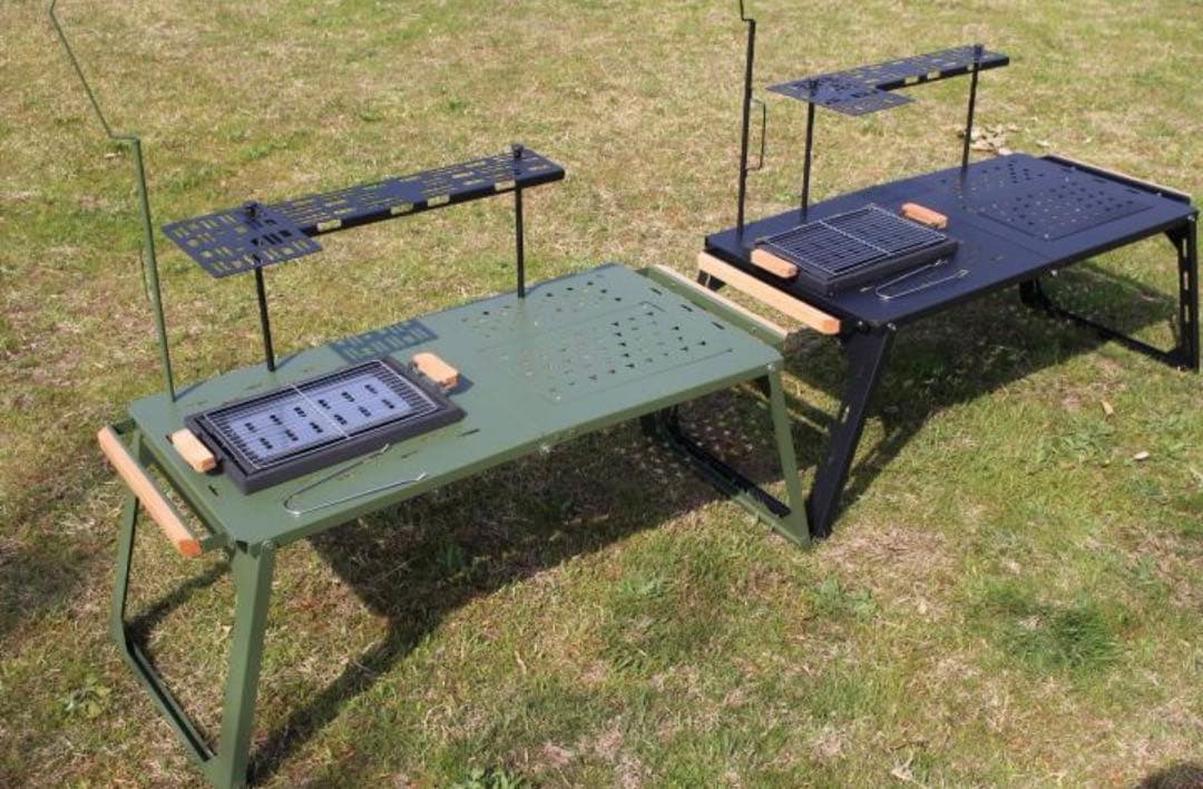 バーベキューアイアンテーブル FX-7165ver2 アイアンBBQローテーブル