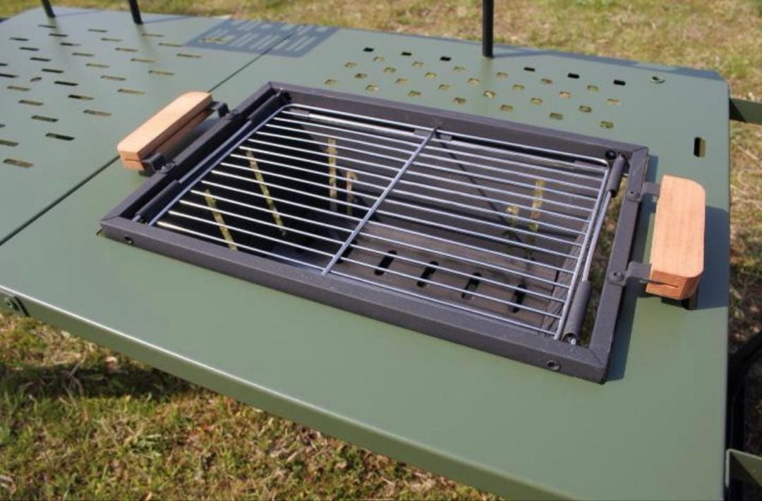 バーベキューアイアンテーブル FX-7165ver2 アイアンBBQローテーブル