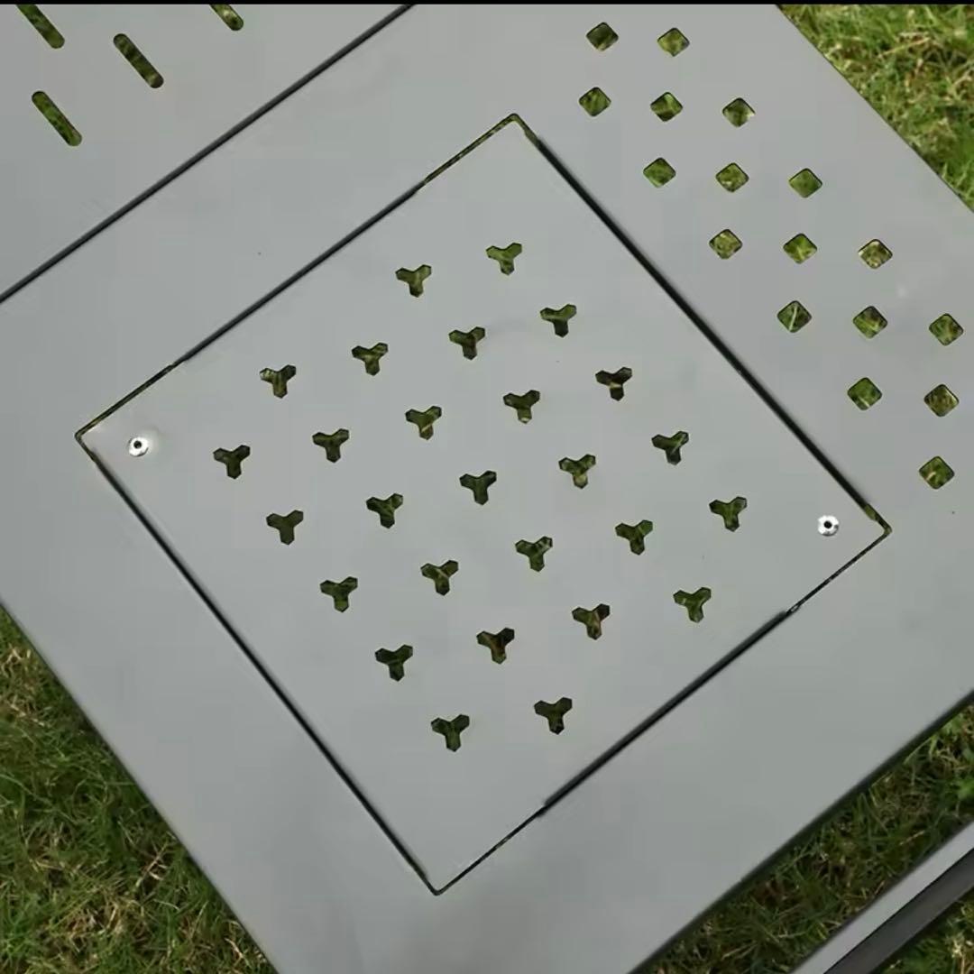 バーベキューアイアンテーブル FX-7165ver2 アイアンBBQローテーブル