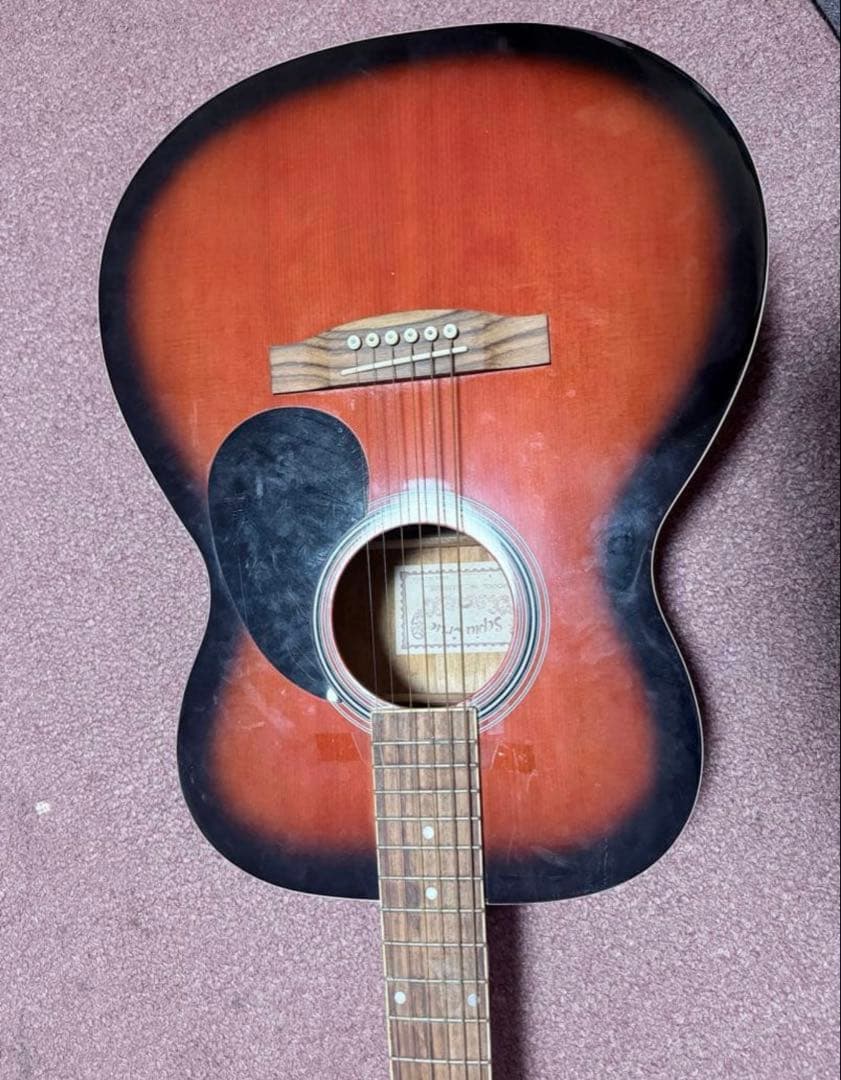 アコースティックギター サンバースト 6弦 ドレッドノート