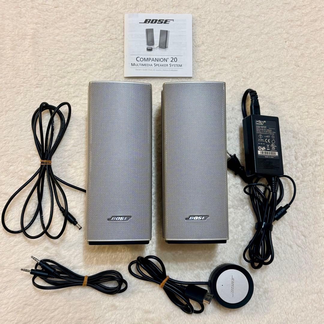 BOSE Companion 20 マルチメディアスピーカー動作確認済