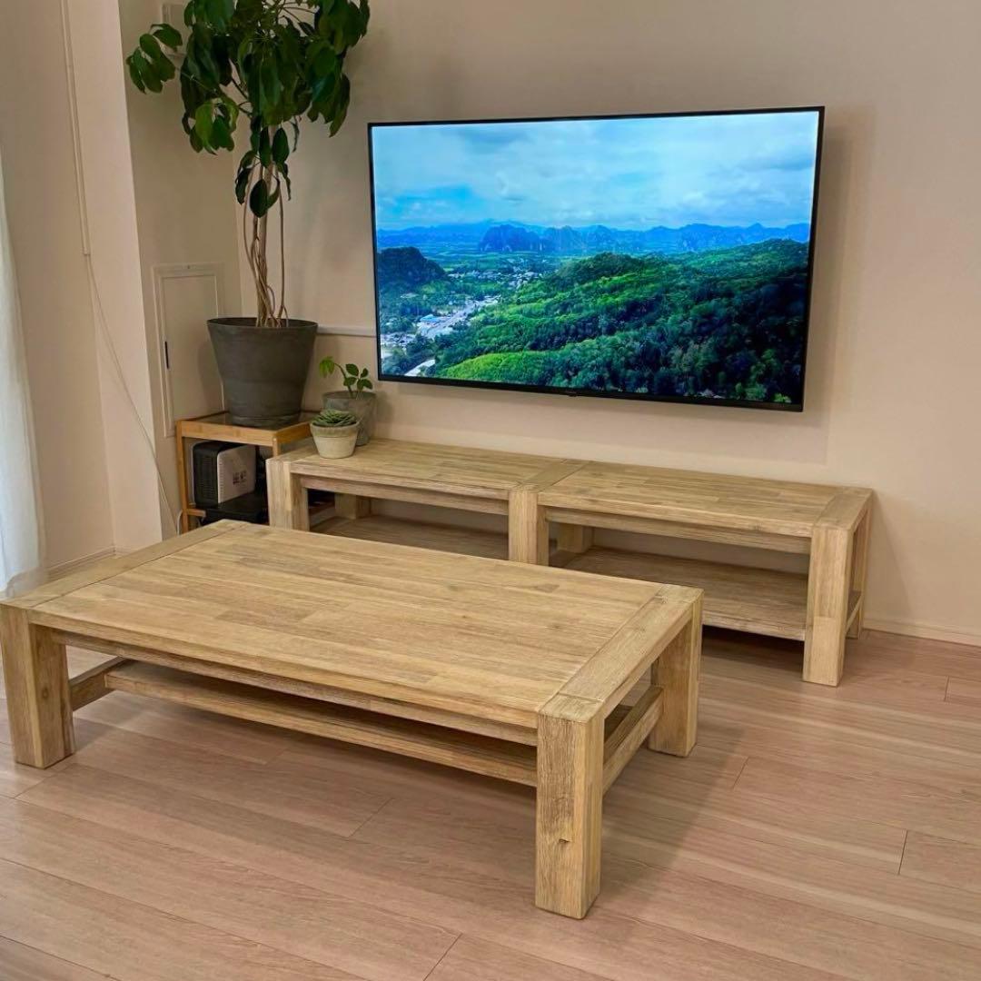 unico MANOAシリーズ ローテーブル W1200