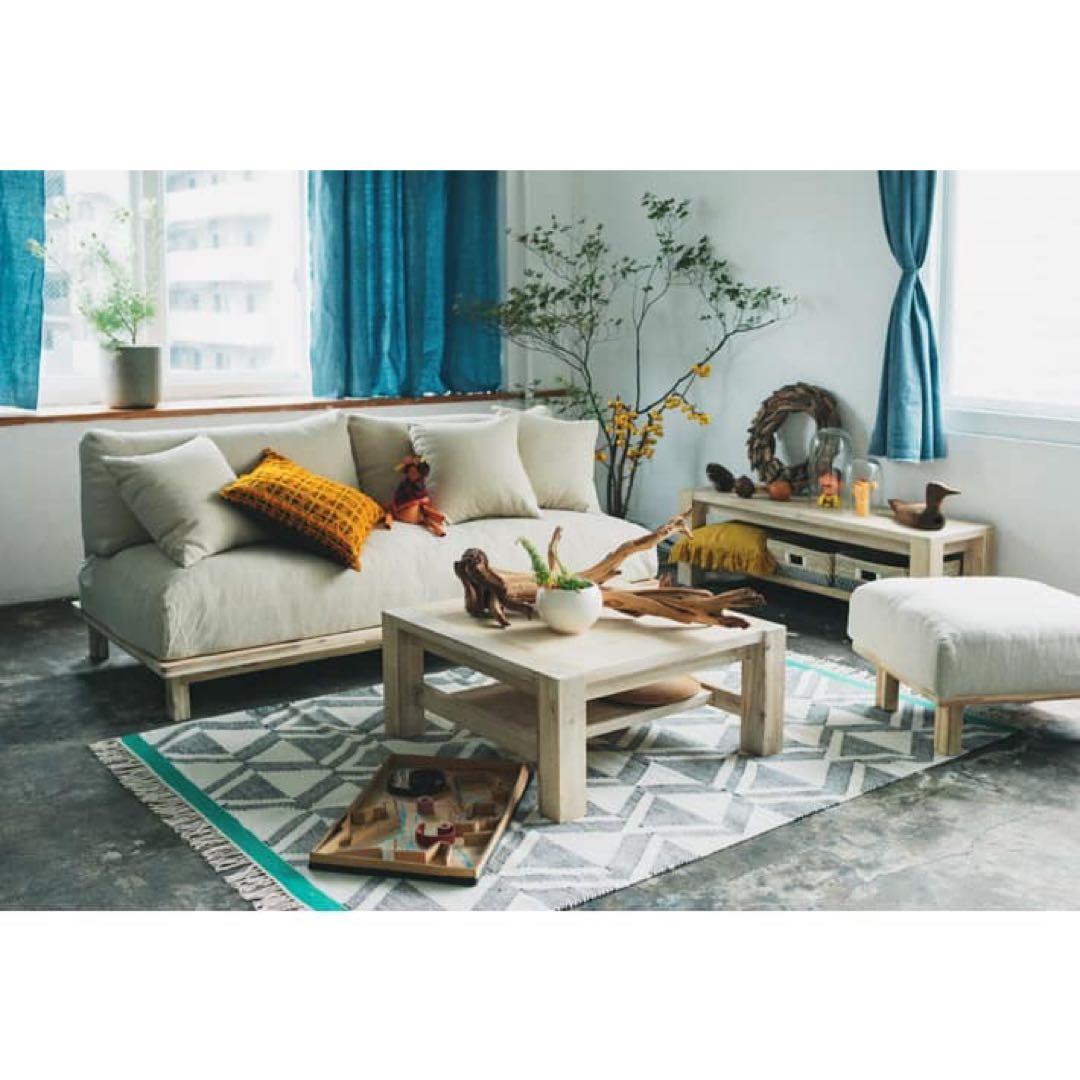 unico MANOAシリーズ ローテーブル W1200