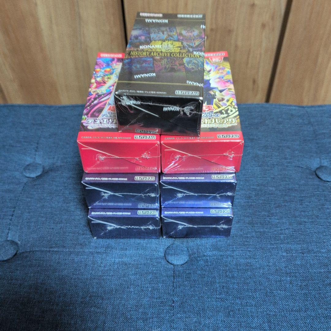 遊戯王OCG 引退品　未開封　box 7点セット