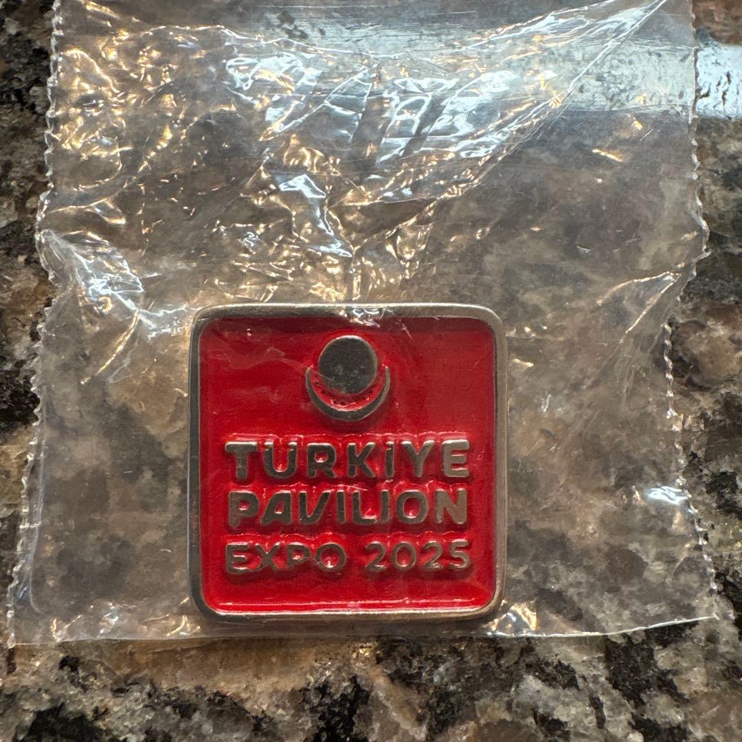 トルコ　ピンバッジ　万博2025
