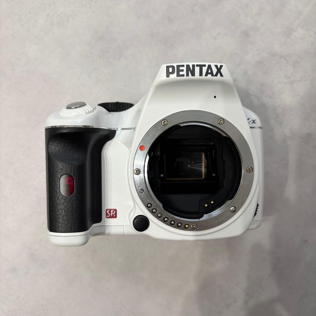 PENTAX K-x ホワイト デジタル一眼レフカメラ