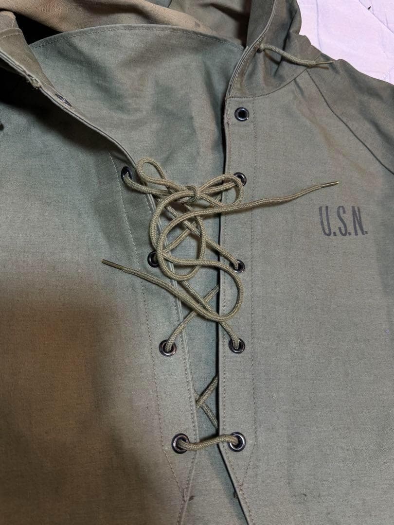 米軍 実物 N-2 デッキパーカー