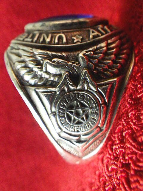 激レア【1940年代頃】USAF シルバー製 ヴィンテージ ミリタリーリング