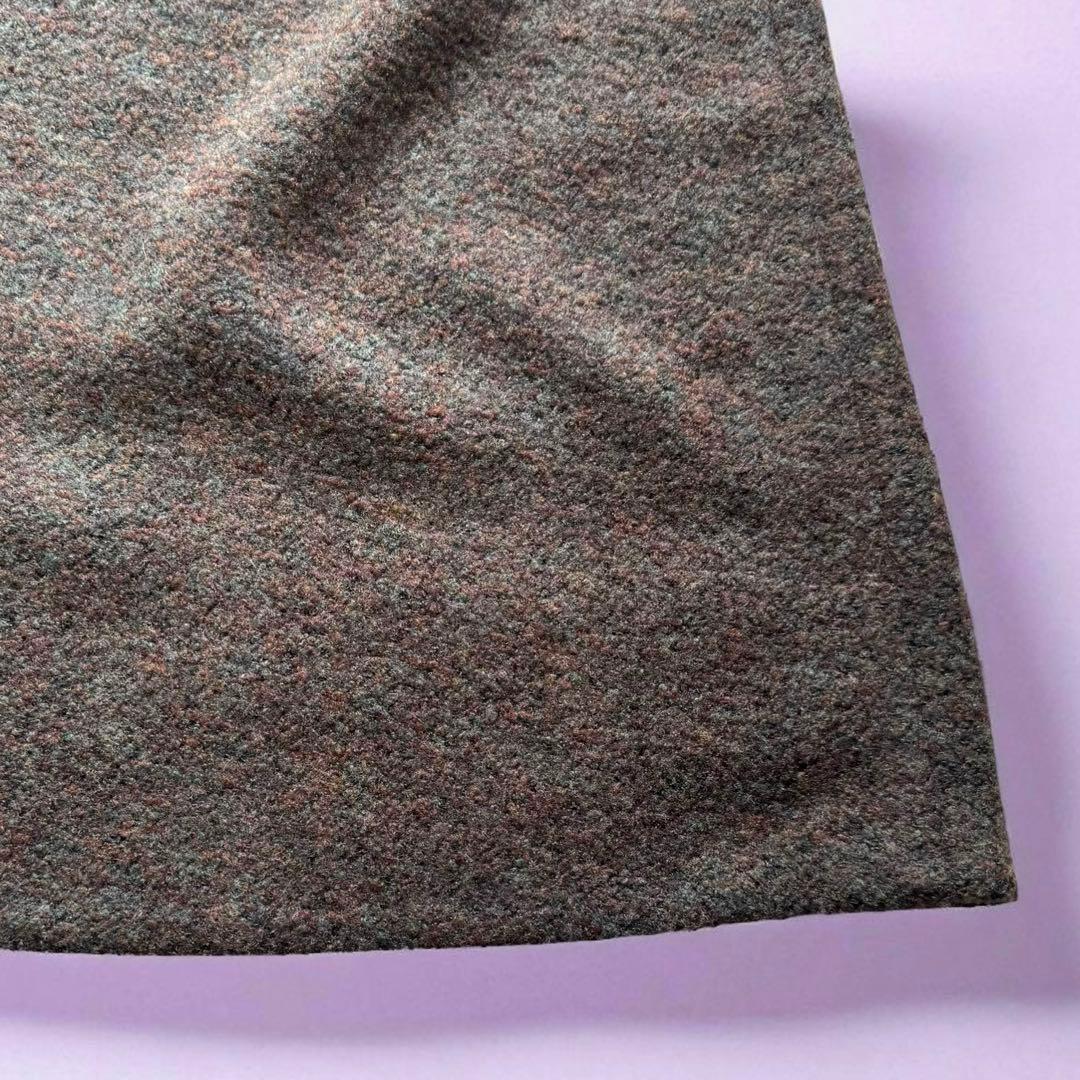 美品✨ザロウ THE ROW ツイード調 起毛　ウールスカート 2