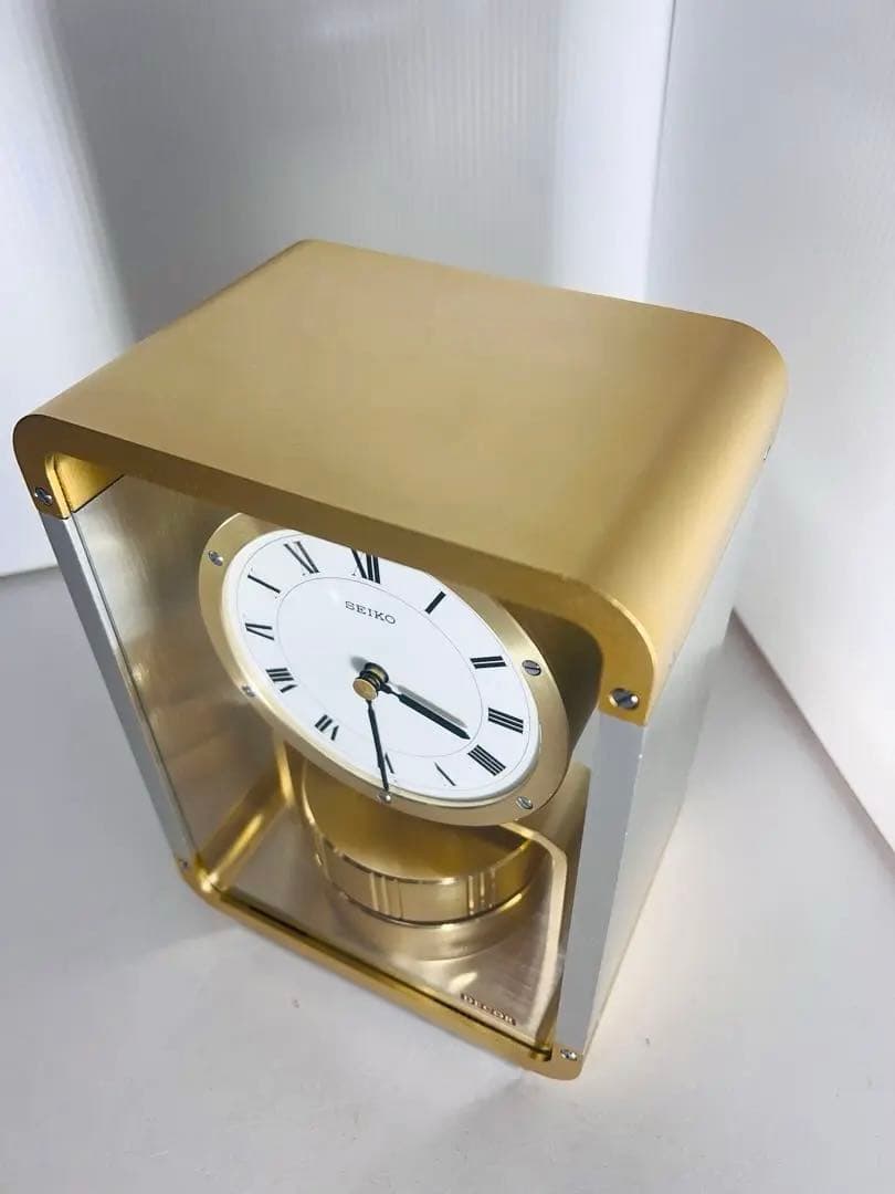 笑顔いっぱい様　美品・最高級 SEIKO DECOR GOLD 置き時計