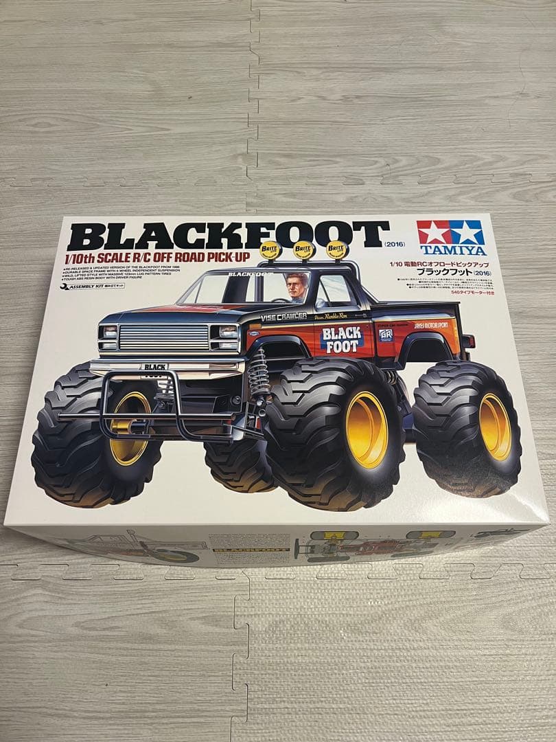 タミヤ　ブラックフット（2016）　ラジコン