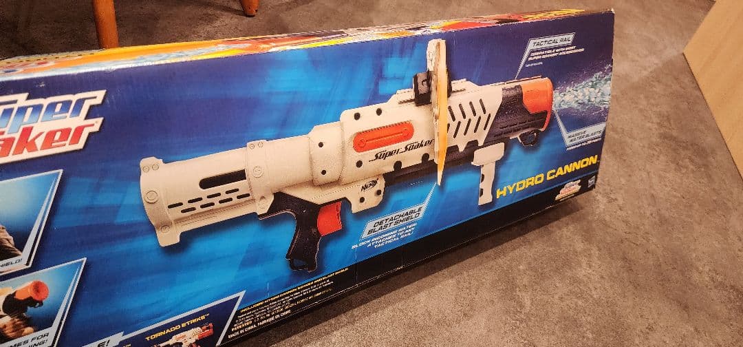 NERF スーパーソーカー ハイドロキャノン　超強力　水鉄砲　美品　付属品全完備