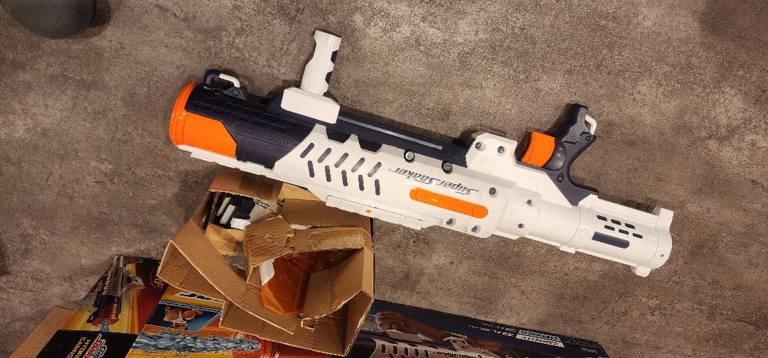 NERF スーパーソーカー ハイドロキャノン　超強力　水鉄砲　美品　付属品全完備