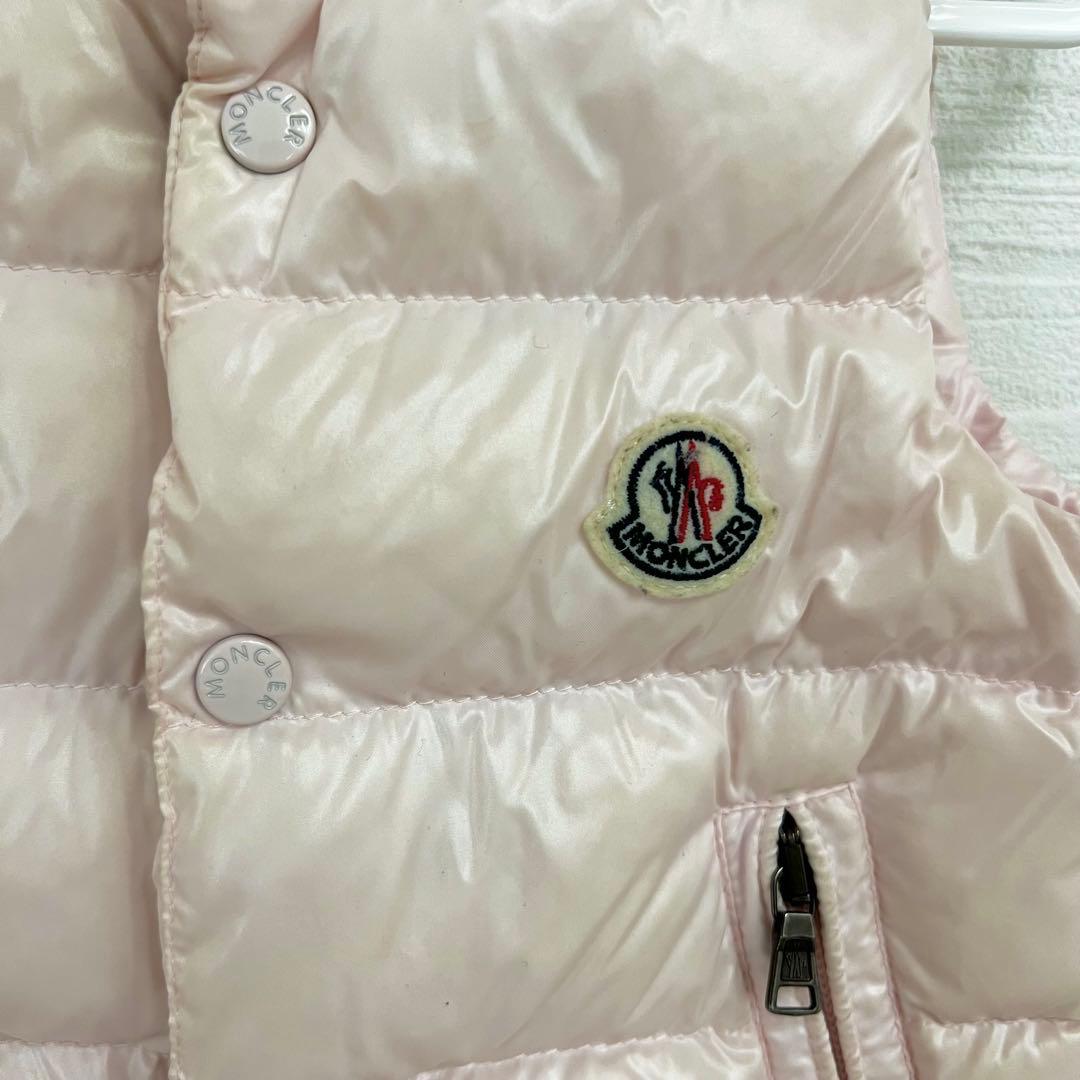 モンクレール ピンク ダウンベスト