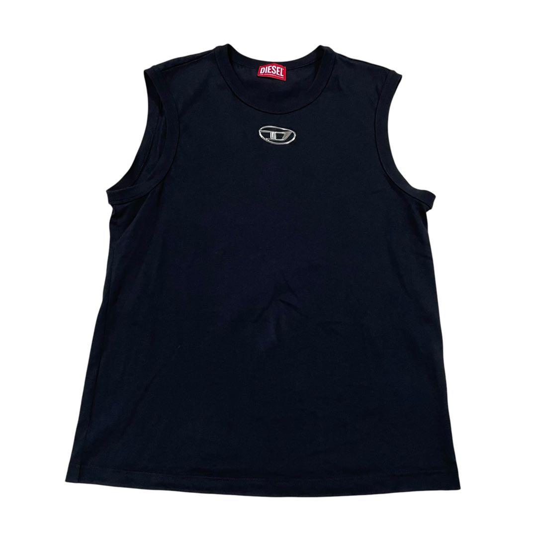 DIESEL タンクトップ オーバルD メンズ 完売モデル
