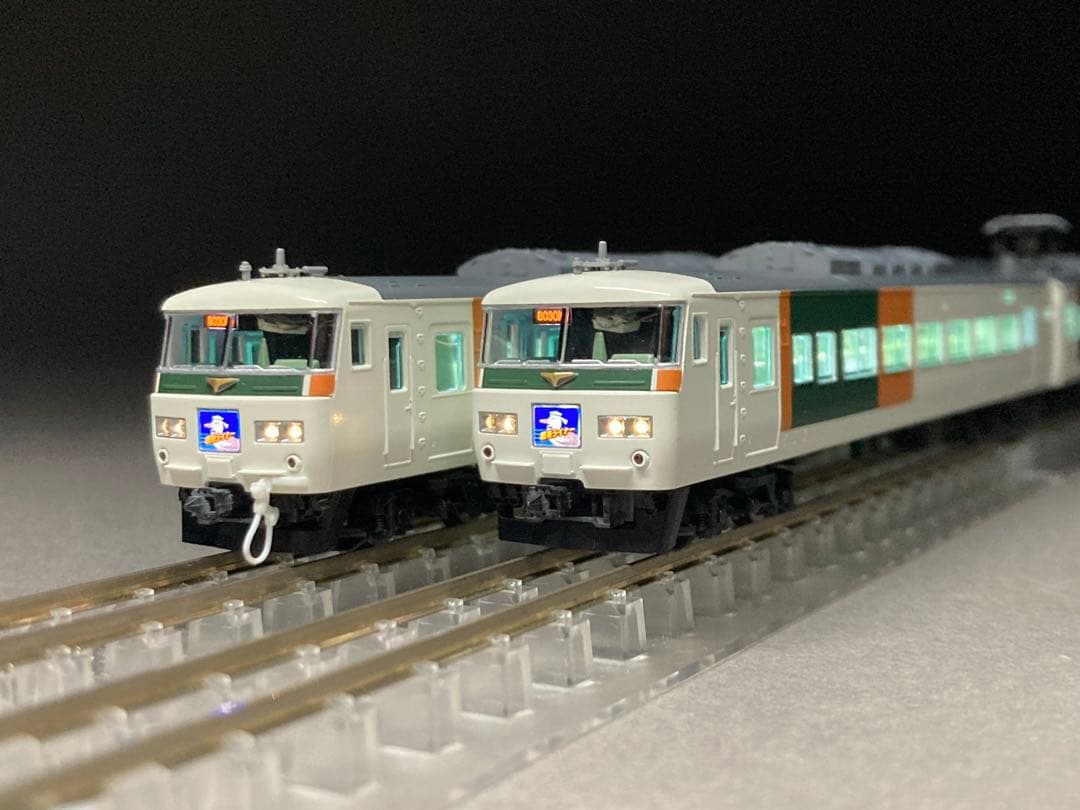 えんちゃん 室内灯付 185系200番台 新塗装 TOMIX 98398