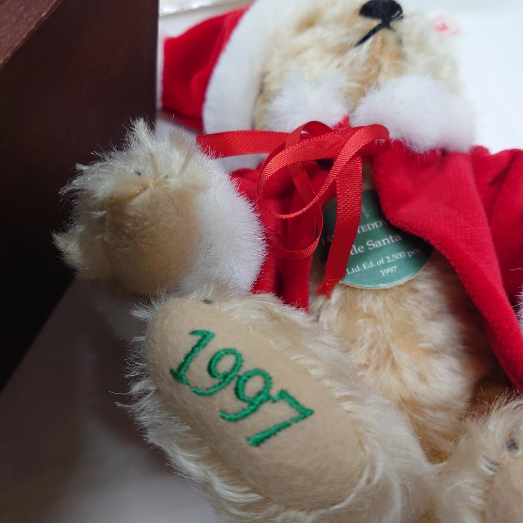 シュタイフ　Little Santa '97 テディベア 1997年