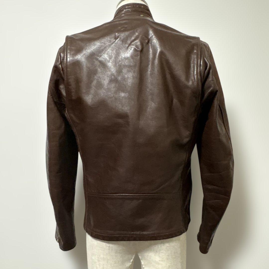 【60'S】FIDELITY USA シングルライダース　革ジャン　皮ジャン