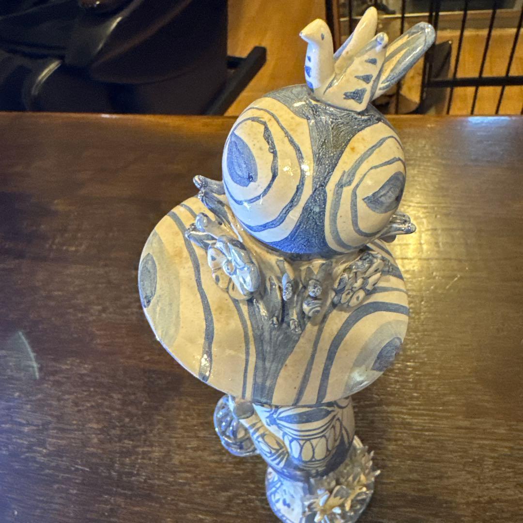 ビヨンヴィンブラッド　陶器人形　小鳥