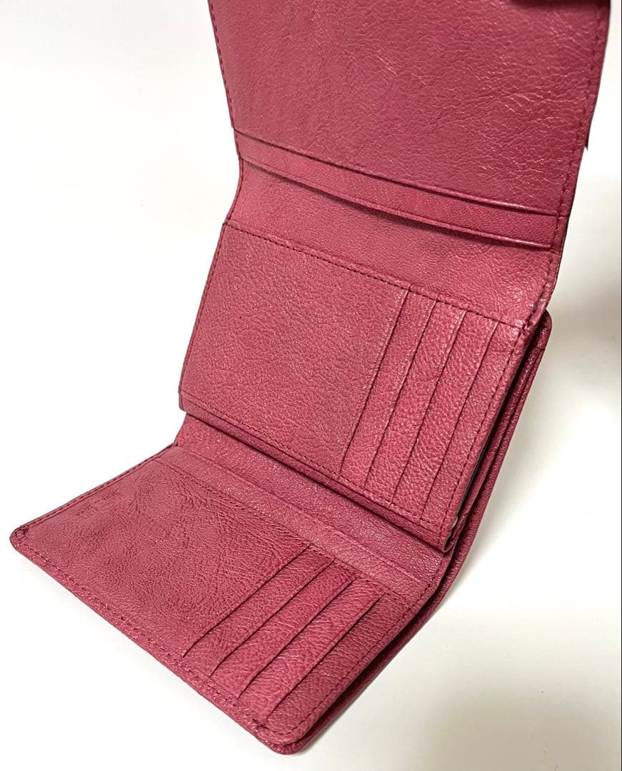 Sherry様ANNA SUI 財布 三つ折り ローズウッド 薔薇 バラ ピンク