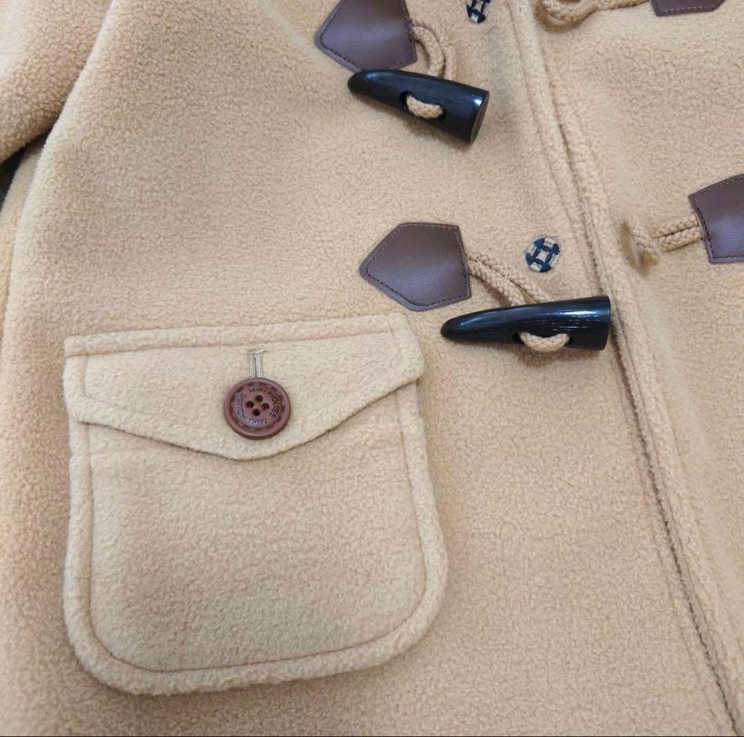 【美品・現行品】miki house ミキハウス ダッフルコート 90