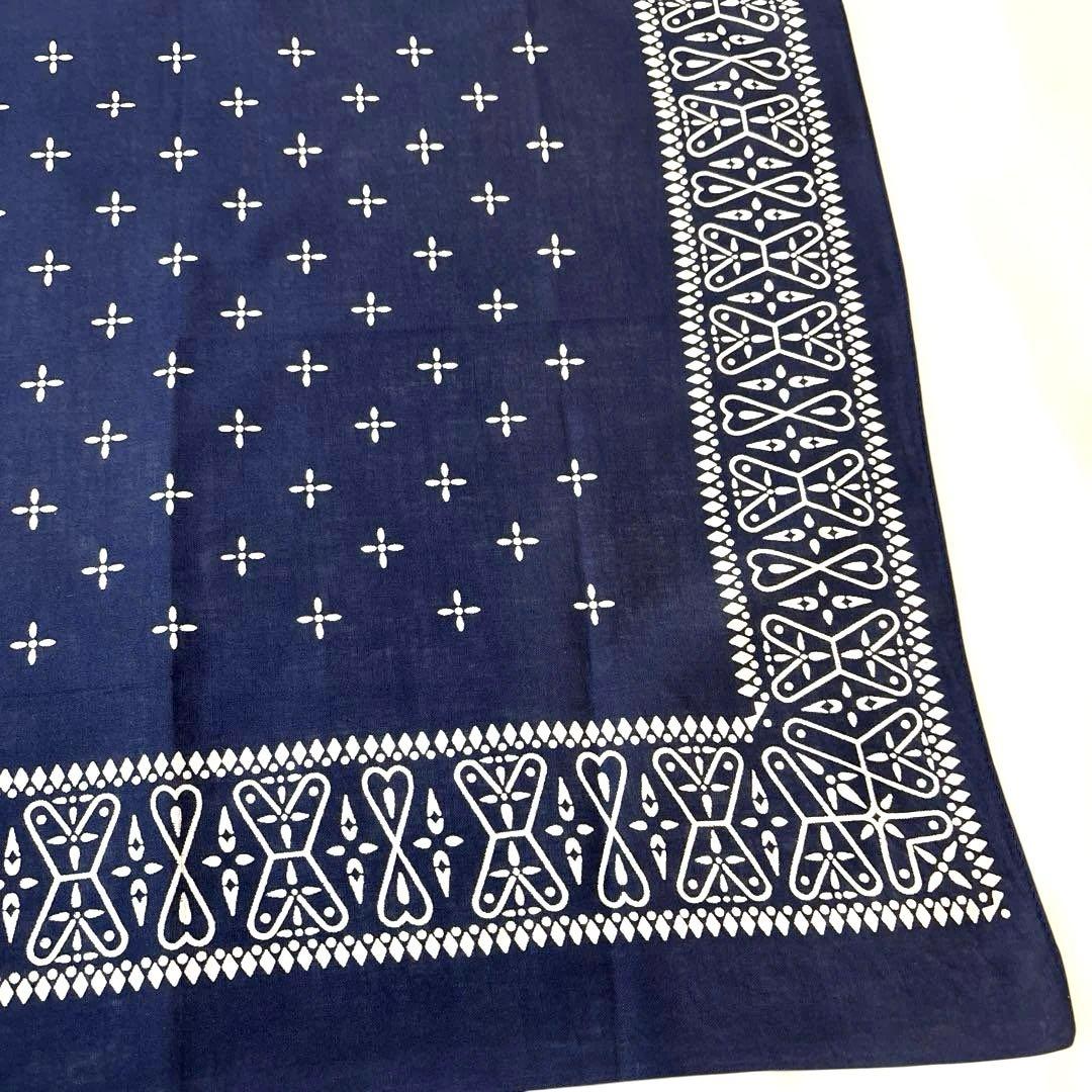 ミントコンディション　WAMCRAFT クロス柄バンダナ