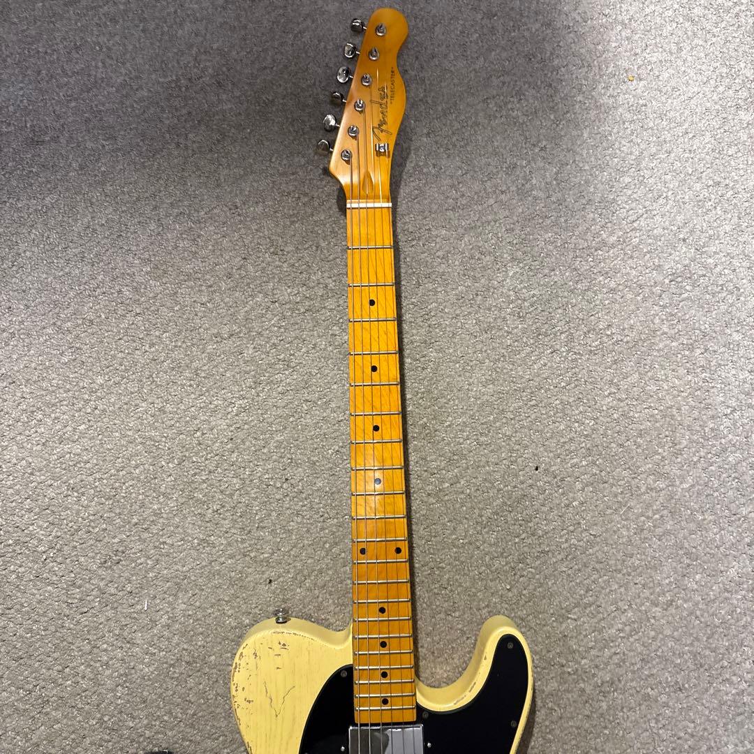 テレキャスター　コンポーネント品　レリック加工　豪華パーツ