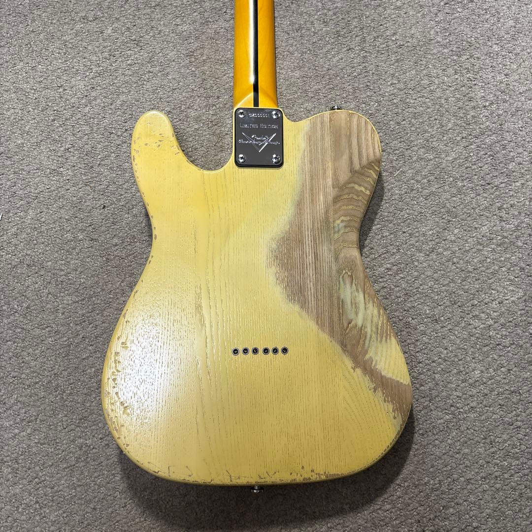 テレキャスター　コンポーネント品　レリック加工　豪華パーツ