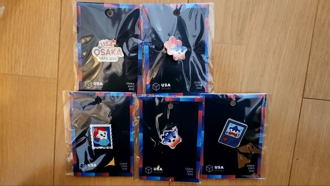 OSAKA EXPO 2025 アメリカ合衆国 ピンバッジ