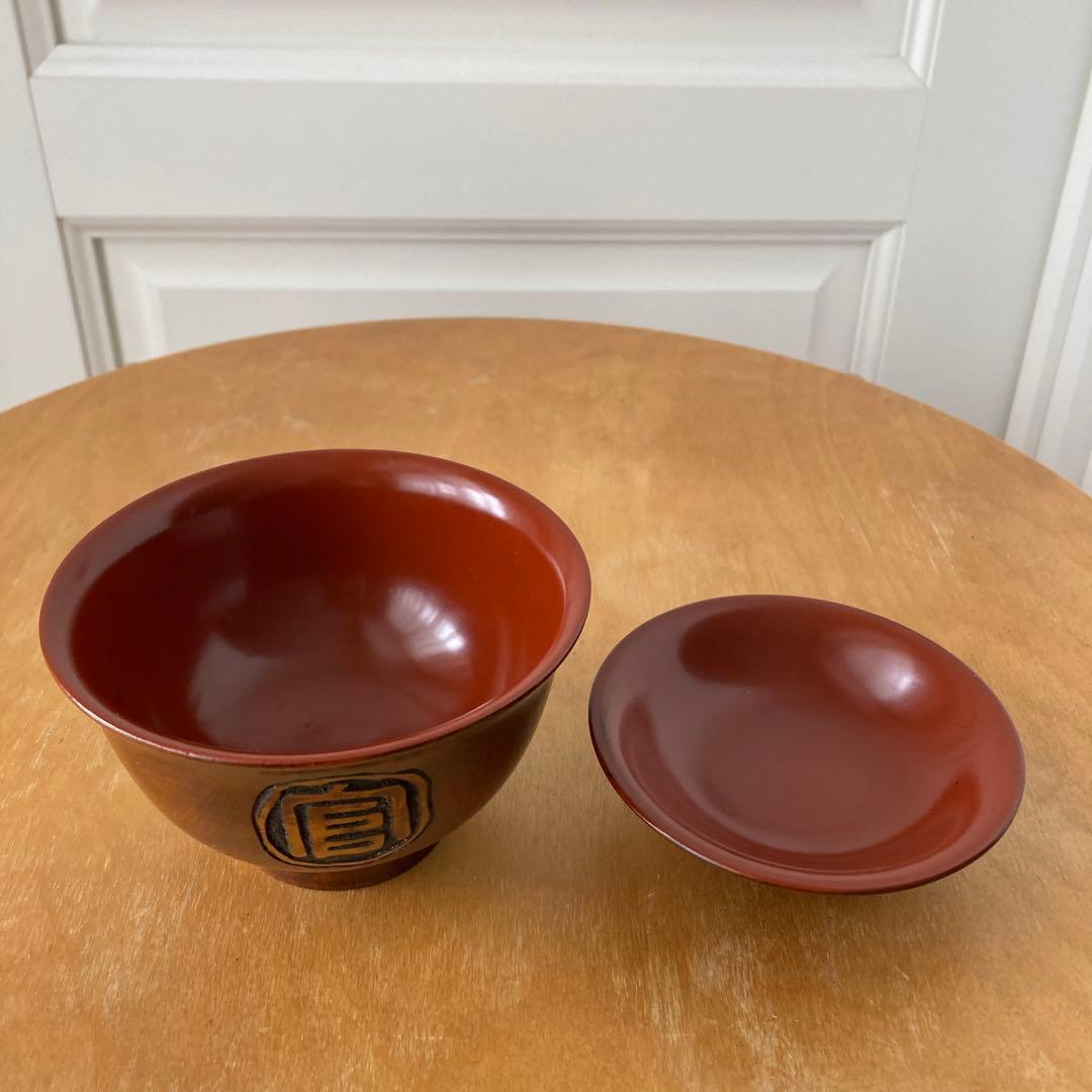 【専用です】烏城彫り　椀5客セット☆